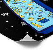 67 Couple Hanukkah Matching Six Seven Meme Jewish  Poster (Ecke)