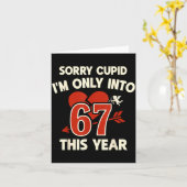 67 Cud Valentine Meme, Funny Anti-valentine Graphi Karte (Gelbe Blume)