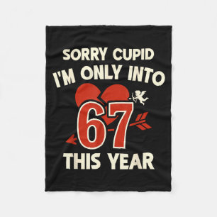 67 Cupid Valentins-Meme, lustiger Anti-Valentins-G Fleecedecke
