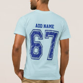67 Custom Jersey T-Shirt (Rückseite)