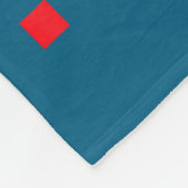 67 Cute Heart Teddy Bear Valentine's Day Six Seven Fleecedecke (Ecke)