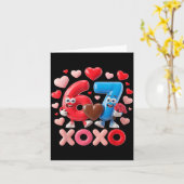 67 Cute Six Seven Gen Meme Couple Anniversary Vale Karte (Gelbe Blume)