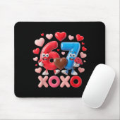 67 Cute Six Seven Gen Meme Couple Anniversary Vale Mousepad (Mit Mouse)