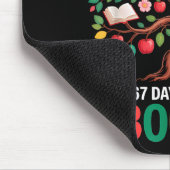 67 Days In The Books Reading Teacher 67th Day Of S Mousepad (Ecke)