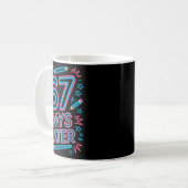 67 Days Later Creative 67 Meme Teacher Student Gen Kaffeetasse (Vorderseite Links)