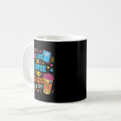 67 Days Of Coffee And Chaos Funny Quote Kaffeetasse (Vorderseite Links)