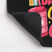 67 Days Of Coffee And Chaos Funny Teacher Student Mousepad (Ecke)