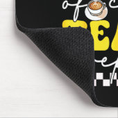 67 Days Of Coffee Teach Repeat Funny Six Seven Mem Mousepad (Ecke)