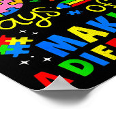 67 Days Of Making A Difference Funny Teacher Stude Poster (Ecke)