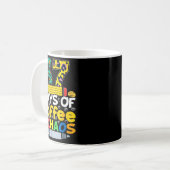 67 Days Of School Coffee Chao Six Seven 6 7 Meme T Kaffeetasse (Vorderseite Links)