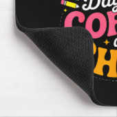 67 Days Of School Coffee Lover 67th Day Of School Mousepad (Ecke)