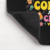 67 Days Of School Coffee Lover Teachers Retro Six Mousepad (Ecke)