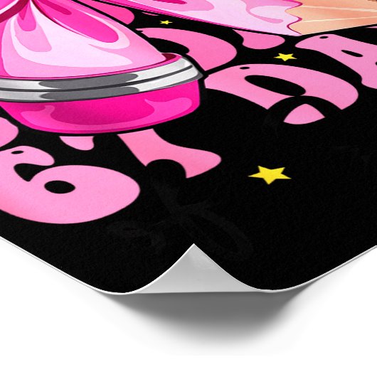 67 Days Of School Coquette Bow Six Seven Meme Teac Poster (Ecke)