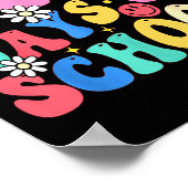 67 Days Of School Coquette Bow Students Teachers 1 Poster (Ecke)