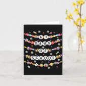 67 Days Of School Friendship Bracelets 67 Days Sma Karte (Gelbe Blume)