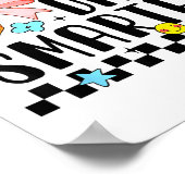 67 Days Of School Funny 67 Days Smarter Student Te Poster (Ecke)