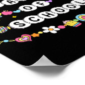 67 Days Of School Funny 67 Teachers Girls Bracelet Poster (Ecke)