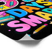 67 Days Of School Funny Meme Teacher Student Poster (Ecke)