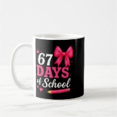 67 Days Of School Girls Coquette Bow 67th Day Of S Kaffeetasse (Links)