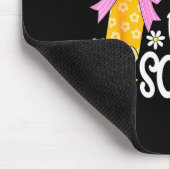 67 Days Of School Girls Coquette Bow 67th Day Of S Mousepad (Ecke)