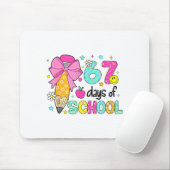 67 Days Of School Girls Coquette Bow 67th Day Of S Mousepad (Mit Mouse)