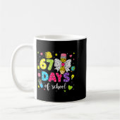67 Days Of School Girls Coquette Bow Pencil 67 Day Kaffeetasse (Links)