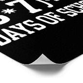 67 Days Of School Math Problem Teachers 67 Slang 6 Poster (Ecke)