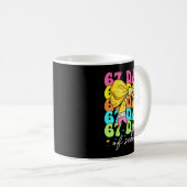 67 Days Of School Pencil Coquette Bow 67th Day Of Kaffeetasse (VorderseiteRechts)