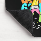 67 Days Of School Pencil Coquette Bow 67th Day Of Mousepad (Ecke)