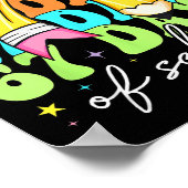 67 Days Of School Pencil Coquette Bow 67th Day Of Poster (Ecke)