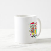 67 Days Of School Pencil Coquette Teacher Student Kaffeetasse (VorderseiteRechts)