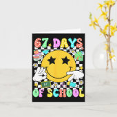 67 Days Of School Six Seven 67 Days Smarter Teache Karte (Gelbe Blume)