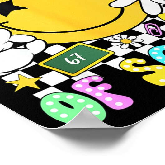 67 Days Of School Six Seven 67 Days Smarter Teache Poster (Ecke)