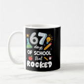 67 Days Of School That Rocked Kaffeetasse (Links)