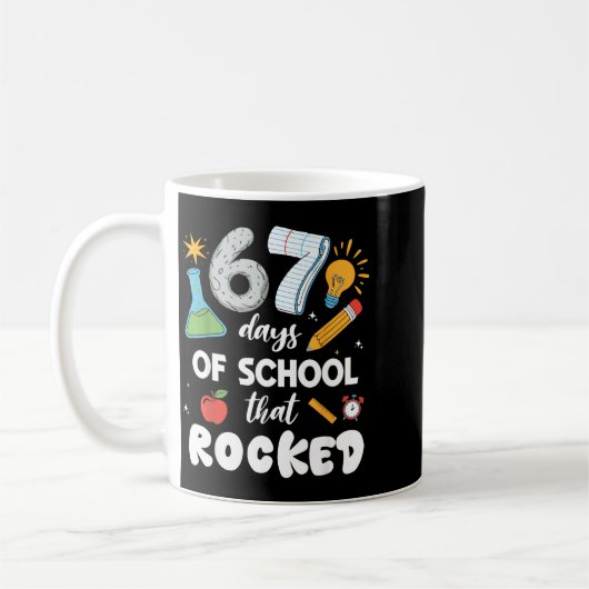 67 Days Of School That Rocked Kaffeetasse (Links)