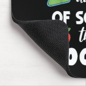 67 Days Of School That Rocked Mousepad (Ecke)