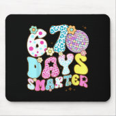 67 Days Smarter 67 Days School Teacher Students Me Mousepad (Vorne)