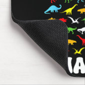 67 Days Smarter Dinosaur Kids 100 Days Of School 6 Mousepad (Ecke)