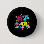 67 Days Smarter School Funny 67 Teachers Students Button (Vorderseite)