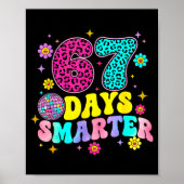 67 Days Smarter School Funny 67 Teachers Students Poster (Vorne)