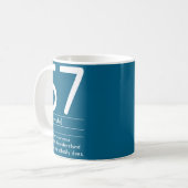 67 Definition Die Bedeutung Von 67 Meme Lustig Sec Kaffeetasse (Vorderseite Links)
