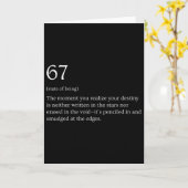 67 Definition Meme _1  Karte (Gelbe Blume)