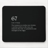 67 Definition Meme _1  Mousepad (Vorne)