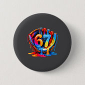67 Drip Baseball Life Style 101 Apparel Youth Drip Button (Vorderseite)