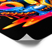 67 Drip Baseball Life Style 101 Apparel Youth Drip Poster (Ecke)