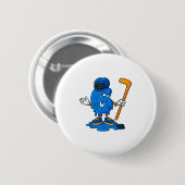 67 Drip Ice Cream Hockey Player Button (Vorne & Hinten)