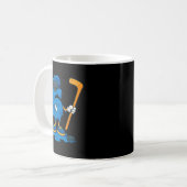 67 Drip Ice Cream Hockey Player Kaffeetasse (Vorderseite Links)