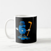 67 Drip Ice Cream Hockey Player Kaffeetasse (Links)
