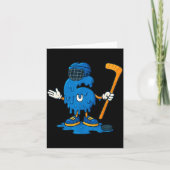 67 Drip Ice Cream Hockey Player Karte (Vorderseite)