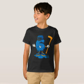 67 Drip Ice Cream Hockey Player T-Shirt (Vorne ganz)